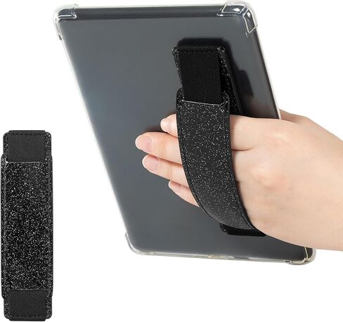 CoBak Universal Premium Soft Leather Strap for Kindle, Features a Strong Adhesive, Compatible with Kindle/Samsung A9/iPad Mini/Kindle Fire Tablets, Ranging from 6 to 10 inches,Twinkling Starry in Saudi Arabia