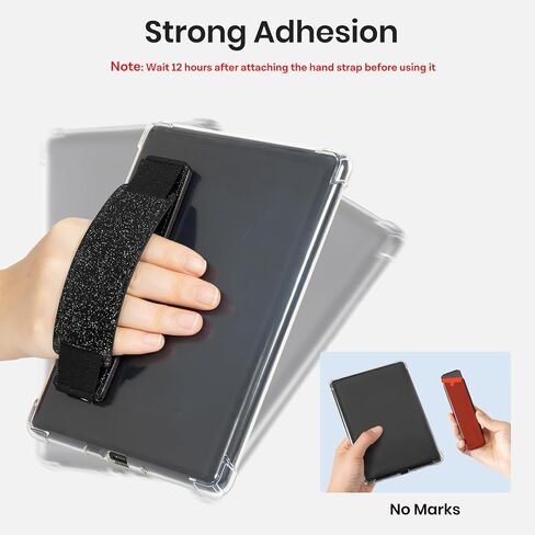 CoBak Universal Premium Soft Leather Strap for Kindle, Features a Strong Adhesive, Compatible with Kindle/Samsung A9/iPad Mini/Kindle Fire Tablets, Ranging from 6 to 10 inches,Twinkling Starry in Saudi Arabia