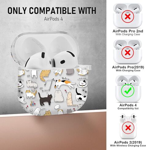 غطاء حافظة الجيل الرابع من Apple Airpods (2024)، غطاء حماية ناعم من مادة TPU متين لهاتف Airpods الجيل الرابع مع مجموعة منظف وسلسلة مفاتيح للنساء والرجال، كرة السلة in Kuwait