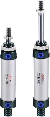 YOKIVE Pneumatic Air Cylinders, with Y Connectors and Quick Fitting Great for Automatic Equipment (25mm Bores 100mm Stroke) in Saudi Arabia