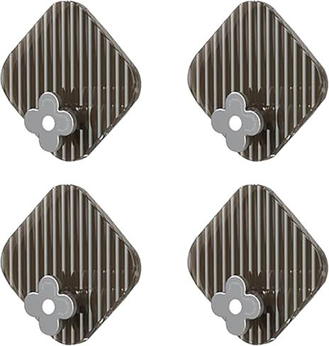 8 Pack Adhesive Hooks Utility Hooks, Heavy Duty Hooks Robe Towel Hooks Waterproof Adhesive Wall Hooks for Home Bathroom Kitchen Office and Living Room (Mulit-Color) in Saudi Arabia