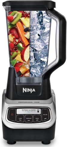 Ninja BL621 Professional Blender & Nutri Ninja Cups 1100 Watts, Black (Renewed) in Saudi Arabia