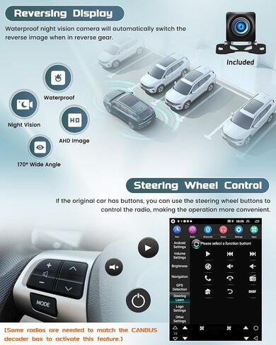 Roinvou [2G+64G] لراديو السيارة Subaru Legacy Outback 2010-2014 مع Carplay اللاسلكي/Android Auto، 9.7 بوصة Android 13 IPS شاشة تعمل باللمس ستيريو السيارة، بلوتوث، GPS، WiFi، SWC، HiFi + AHD كاميرا احتياطية in Kuwait