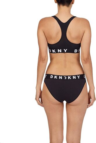 DKNY Women's Cozy Boyfriend Racerback Bralette in Saudi Arabia