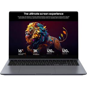 كمبيوتر محمول Samsung Galaxy Book4 Ultra بشاشة لمس AMOLED مقاس 16 بوصة ومعالج Intel Core Ultra 9 وذاكرة الوصول العشوائي 32 جيجابايت GeForce RTX 4070 Win 11 Pro NP960XGL-XG1US (1 تيرابايت SSD | ذاكرة الوصول العشوائي 32 جيجابايت) (متجدد) in Kuwait