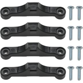 4 PCS CPU Fan Retainer Bracket AM5 CPU Bracket Motherboard Bracket with Screws Fan Support Bracket Black
