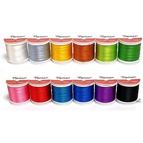Lot of 12ea Nylon Wrapping Threads A,C,E sizk (JK Series) (JK005 (A Size))