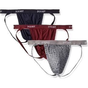 2(X)IST Men's Micro Speed Dri Jock Strap 3-Pack