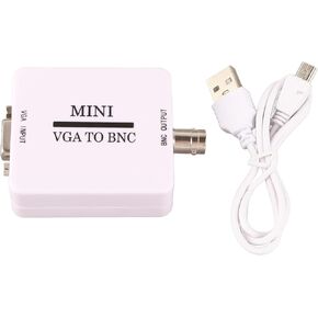 BNC to VGA Converter, VGA to BNC Converter VGA Cable Adapter 1920 X 1080 60hz HD TV Video Adapter HD Video Converter for Home