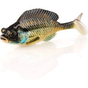 Savage Gear Structure Gill Fishing Bait, 1/2 oz, Bream, Realistic Contours, Colors and Movement, Durable Construction, Weedless Design, Photoprint Finish