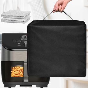 Air Fryer Lid, Waterproof And Dustproof Cover，issuitableforinstantvortexplus6qt Air Fryer/Compatible With Instantvortexplus6qtair Fryer/Compatiblewithnuwavebrio15.5qtairfryer Electric Rotaryoven