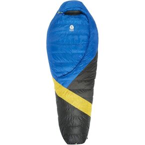 Sierra Designs Cloud 35 Degree DriDown Sleeping Bag Ultralight Zipperless Down Sleeping Bag for Backpacking and Camping