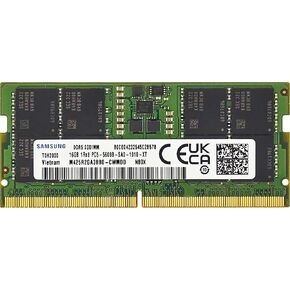 Samsung 16GB DDR5 5600MHz PC5-44800 CL46 SODIMM 1Rx8 Single Rank 1.1V 262-Pin Laptop RAM Memory M425R2GA3BB0-CWM