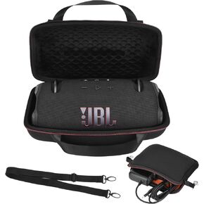 Hard Travel Shell Case for JBL Xtreme 4 Portable Bluetooth Speaker, Waterproof Carrying Case - Blue
