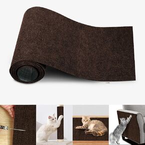 Cat Scratch Mat for Indoor Cats 15.75 * 78.8inch Cat Furniture Protector Cat Scratching Cat Corner Wall Scratcher for Indoor Cats Furniture Protector for Cat Scratcher Board,DIY Furniture Protecting in Saudi Arabia