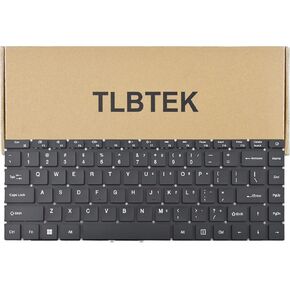 TLBTEK Keyboard Replacement Compatible with Gateway 14.1 Ultra Slim Notebook GWTN141-2BKGR GWTN141-3PR GWTN141-4RG GWTN141-4BL GWTN141-4GR GWTN141-4NK GWTN141-10BL GWTN141-10BK Series Laptop