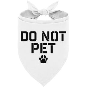 Do Not Pet Dog Bandana, Service Dog Bandana, Service Dog in Training, Service Dog Accessories, Nervous Dog Vest, Do Not Touch Dog Vest, Reactive Dog, Service Dog Stuff (C48)