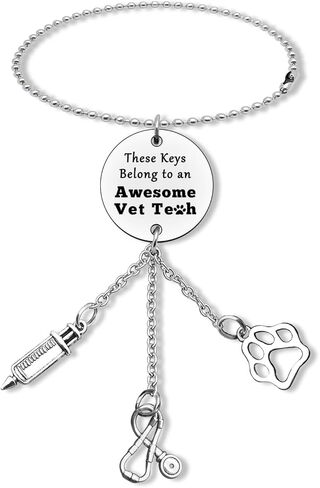 Vet Tech سيارة معلقة زخرفة مرآة السيارة معلقة الملحقات هدايا للطبيب البيطري التكنولوجيا مرآة الرؤية الخلفية اكسسوارات هدايا للطبيب البيطري هدايا الطبيب البيطري هدايا التقدير هدية للطب البيطري in Kuwait