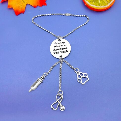 Vet Tech سيارة معلقة زخرفة مرآة السيارة معلقة الملحقات هدايا للطبيب البيطري التكنولوجيا مرآة الرؤية الخلفية اكسسوارات هدايا للطبيب البيطري هدايا الطبيب البيطري هدايا التقدير هدية للطب البيطري in Kuwait