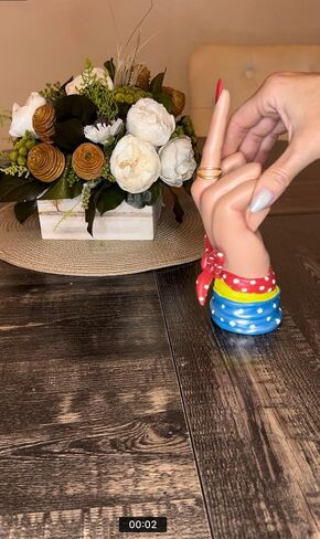 LED Finger Decoration - Superhero Themed - Funny Birthday Gift, Fun Gift, Funny Gifts, Funny Figurines - Fun Office Decor & Paperweight, Middle Hand Gesture Finger Decoration in Saudi Arabia