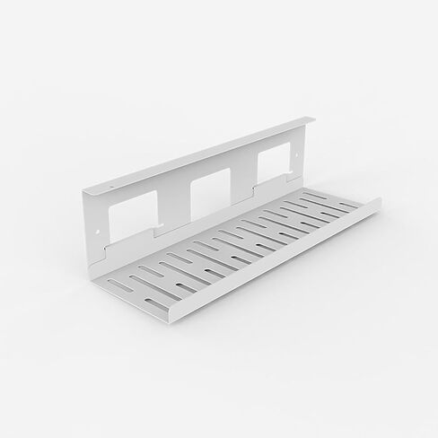 SANODESK Under Desk Cable Management Tray, Black in Saudi Arabia