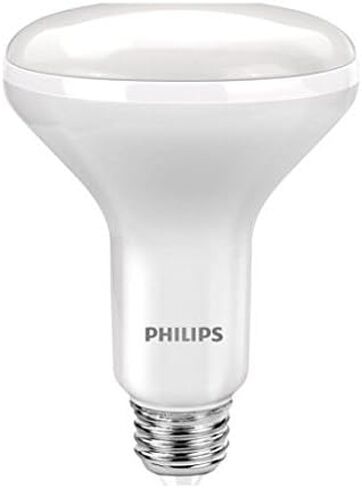 Philips LED Dimmable BR30 Light Bulb: 650-Lumen, 2700-Kelvin, 11-Watt (65-Watt Equivalent) E26 Base, Frosted, Soft White, 3-Pack (474197) in Saudi Arabia