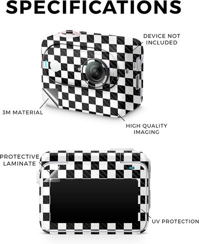 Skin Compatible with Insta360 GO 3 (2023) - Galactic Landscape - Premium 3M Vinyl Protective Wrap Decal Cover - Easy to Apply | Crafted in The USA by MightySkins in Saudi Arabia