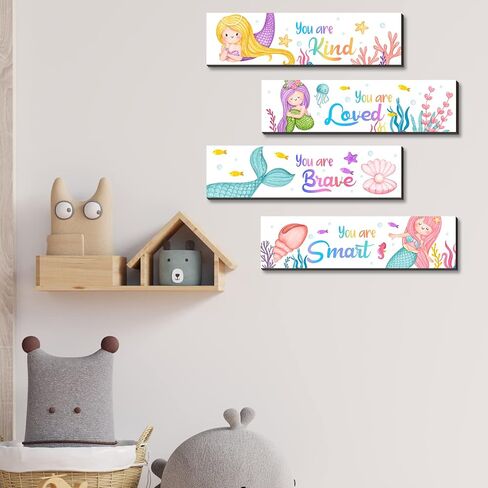 wuguimeii 4 Pieces Dinosaur Wall Art Decors, Watercolor Dinosaur Posters Educational Prints for Boys Kids Bedroom Playroom Decorations in Saudi Arabia