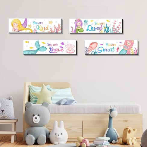 wuguimeii 4 Pieces Dinosaur Wall Art Decors, Watercolor Dinosaur Posters Educational Prints for Boys Kids Bedroom Playroom Decorations in Saudi Arabia