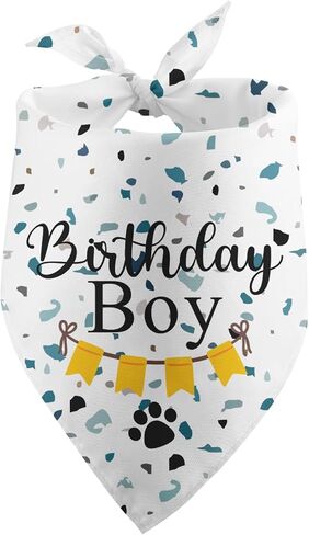 It's My Birthday Mother Puppers White Dog Bandana Birthday Boy Dog Bandana Dog Birthday Gifts for Dogs Photo Prop Party Supplies Puppy Dog Pet Bandanas Pet Scarf Accessories for Dog Mom in Saudi Arabia