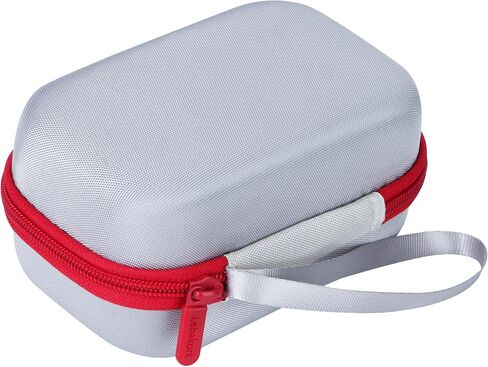 Storage Case Compatible with Anker Soundcore Select 4 Go Bluetooth Speaker (Off White + Red Case) in Kuwait