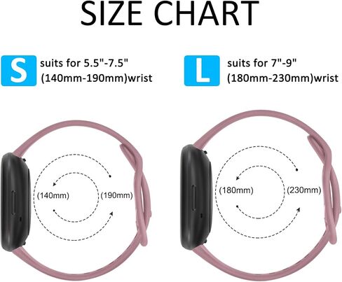 3 Pack Sport Bands Compatible with Fitbit Sense 2 / Versa 4, Classic Soft Straps for Fitbit Sense / Versa 3 Smart Watch in Saudi Arabia