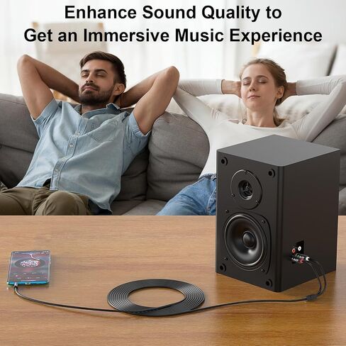 كابل صوت J&D RCA، RCA إلى 3.5 مم، 3.5 مم ذكر إلى 2 RCA Phono ذكر محول صوت ستيريو كابل Aux غلاف نحاسي مطلي بالذهب شديد التحمل، 3.5 إلى RCA قصير، كابل أحمر أبيض إلى Aux، 4 أقدام in Saudi Arabia