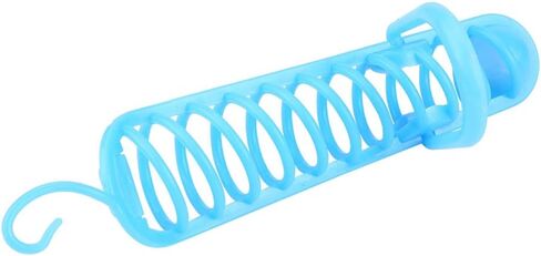 Millet Holder,Parrots Feeder Basket, Food Fruit Feeding Perch Stand millet spray for Plastic Holder Pet Bird Supplies(Blue) (Blue) in Saudi Arabia