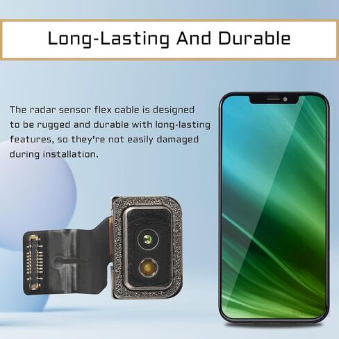 لهاتف iPhone 13 PRO MAX استبدال الكابل المرن لمستشعر الرادار 13PROMAX جزء الماسح الضوئي للرادار بالأشعة تحت الحمراء مع مجموعة أدوات إصلاح مفكات A2641 A2643 A2644 A2645 A2484 in Saudi Arabia