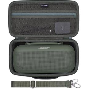 Hard Case for New Bose SoundLink Max Portable Speakers by LTGEM, Soundlink Max Large Waterproof Bluetooth Speaker Case with Shoulder Strap(Green)