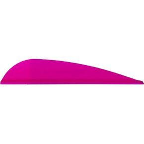 AA & E Aae Trad Vanes Hot Pink 3 in. 50 Pk.