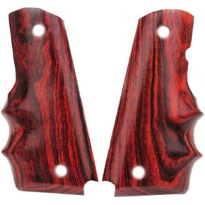 Hogue 45800 Colt & 1911 Government Grips, Coco Bolo W/Finger Grooves