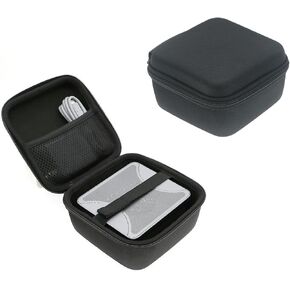 SER7 Mini PC Hard Case,Shockproof Protective Storage Bag Carrying Case for Beelink SER7 Mini PC Case Bag (Black)