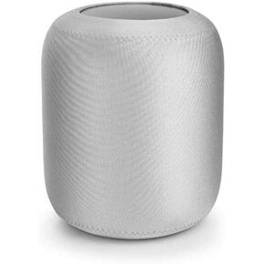 غطاء حماية لمكبر الصوت الذكي Apple HomePod 1/2، غطاء غبار، مقاوم للماء، مرن، تخزين (فضي) in Kuwait