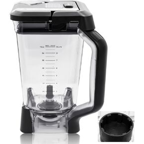 72 oz XL Pitcher Replacement Compatible with Ninja BL660 BL740 Blenders Professional, 72oz Crushing Pitcher Replacement for Ninja BL660A BL660W BL663CO BL740C-With Locking Lid