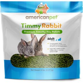 Timmy Rabbit Pellet, 5-Pound, Blue