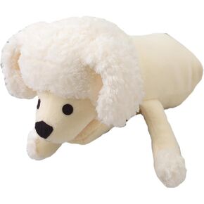BONBI ALCON Animal Mitten Love Dog Beagle, Plush Dog Chew Toy, with Whistle