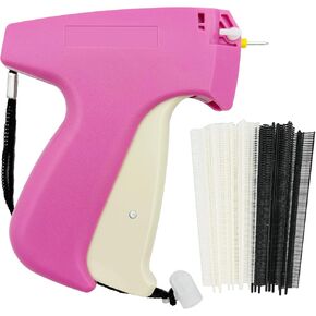 4323pcs Stitchy Quick Clothing Fixer, Sewing gun for Clothes, Mini Stitch Gun for Clothes Sewing Quilting Hemming Micro Tagging Gun with 2 Fine Needles 2160 Black 2160 White Tiny Fasteners, Case