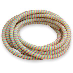 AUGEN Spiral Cable Protector Wrap for iPhone and Android Charging Cable, Phone Data Cable Sleeve Protector, Charger Cord Wire Protector (Light Grey)