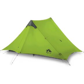 Night Cat Ultralight Tent 2 Person for Professional Backpacker Hiker 3 LBS Only Backpacking Bivvy Ground Tent Heavy Rain Waterproof Trekking Pole Not Included