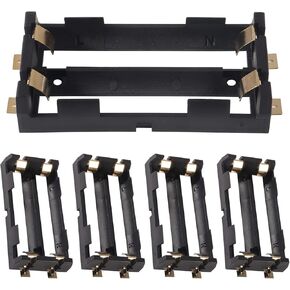 5pcs 2X 18650 Series Batteries Holder 2 Slot 3.7V SMD SMT Batteries Case Storage Box with Bronze Pins