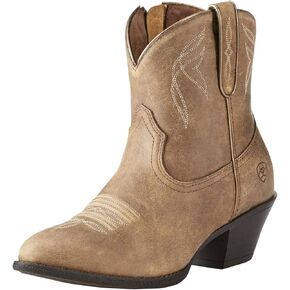 Ariat Womens Darlin Western Boot Old Black 7.5 Wide