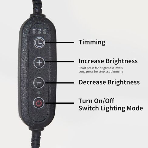 مصباح خلفي مزدوج الرأس للأشعة فوق البنفسجية فئة B/UVA للزواحف مع مؤقت دورة ذكي، مصباح حراري للزواحف للسلاحف والسحالي والتنين الملتحي والثعابين والضفادع، إلخ، بطول 5.9 أقدام مع مصابيح حرارية 25 وات/50 وات in Kuwait