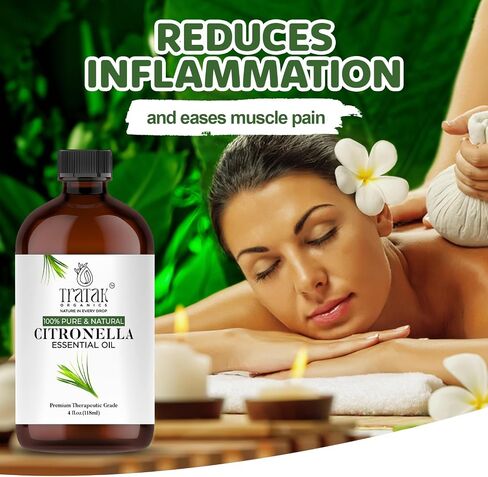 زيت النعناع العطري (النعناع الفلفلي) - زيت نقي وطبيعي 100% - درجة علاجية مع قطارة ممتازة - زيت النعناع للعلاج بالروائح العطرية وموزعات الروائح - 118 مل in Saudi Arabia